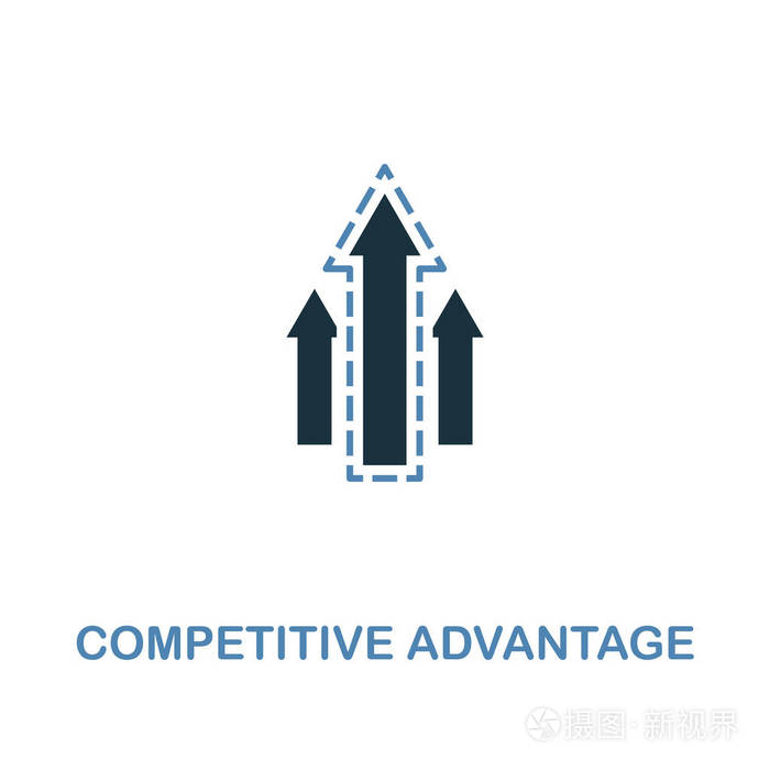 像素完美简单的象形文字竞争优势图标.ux 和 ui