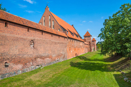 波兰马尔博克的Teutonic城堡