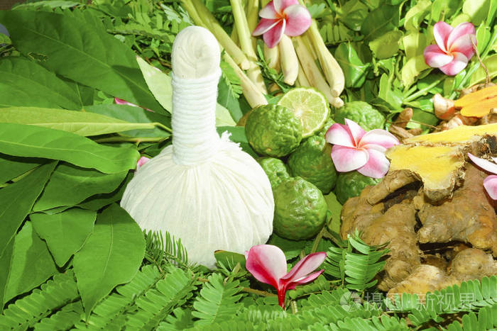 印度阿育吠陀草药按摩袋