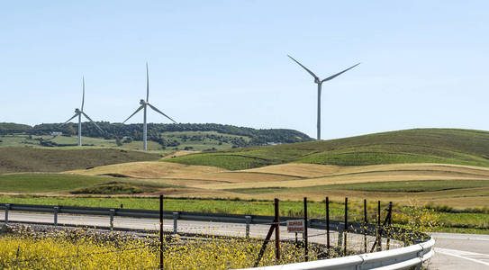 安达地区风力发电机