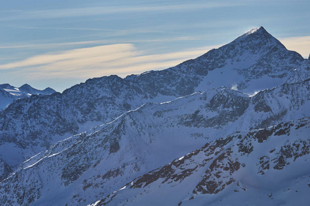 山中雪