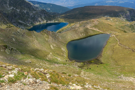 夏目和泪湖，rila山，7个rila湖保加利亚