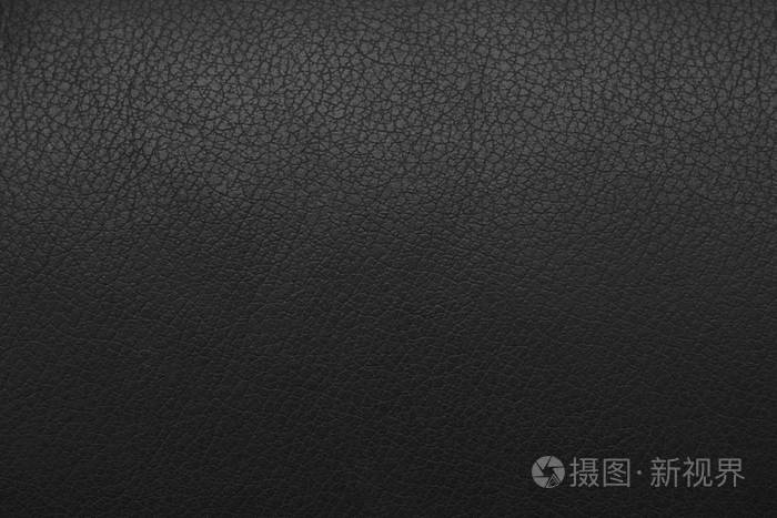黑色皮革纹理皮革的背景