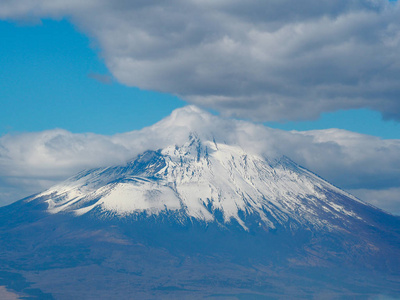 富士山从高视角。