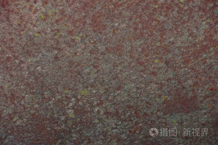 一块生锈金属的灰褐色纹理