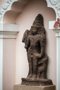 印度城市里的雕像