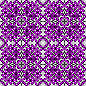 紫色抽象民族图案