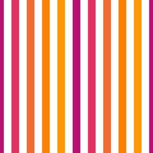 无缝图案条纹，黄色，粉红色，紫色和橙色。 垂直图案条纹抽象背景图