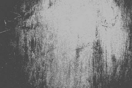 Grunge城市矢量纹理模板，黑暗混乱的尘埃覆盖干扰背景，抽象斑点，划痕，与噪声和谷物的陈年效应