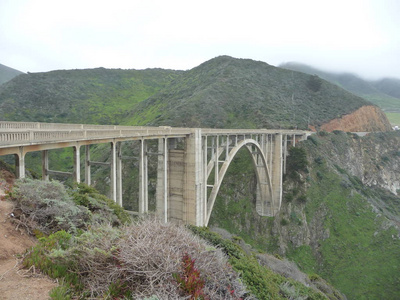 山地景观风景桥建设