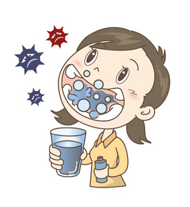 预防感冒及流感漱口水图片