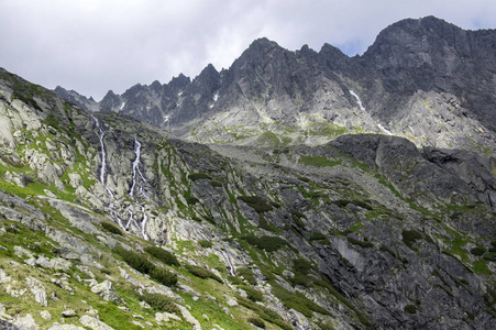 国家自然保护区图迪纳多利纳附近的特伊村舍，当地的名字是帕特斯皮斯基普利斯斯洛伐克最高的山脉
