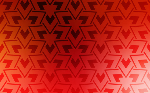 浅红色矢量图案与多边形风格。 带有三角形形状的闪光抽象插图。 登陆页面的现代模板。