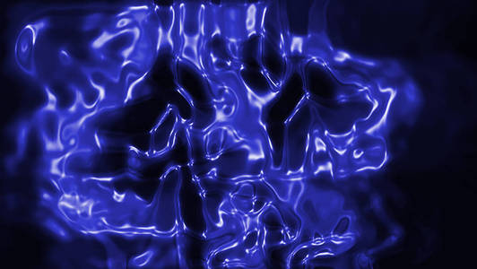 艺术水溅质感..抽象蓝色飞溅背景。神秘的墙纸。分散的背景