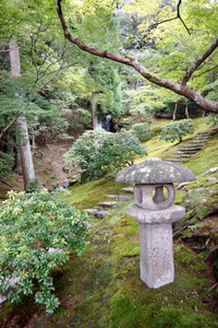 2015年9月6日京都秋日在京都的舒格库因皇家别墅或舒格库因。