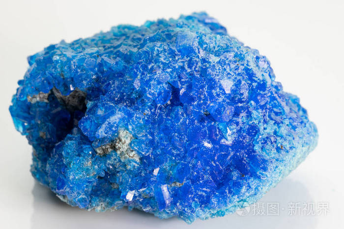 covelite(coveline):罕见的蓝色硫化铜矿物,配方由意大利甘蓝型油菜