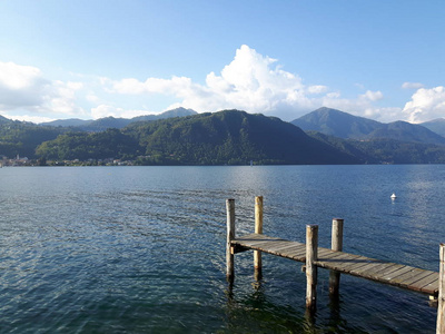 orta in autumn days and a caption of some old part of the countr