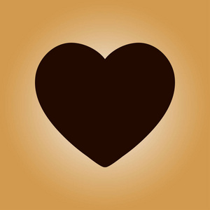 情人节的心脏象征。 爱的象征。 提高内容评级。