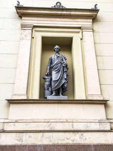 圣彼得堡市中心美丽的雕像图片