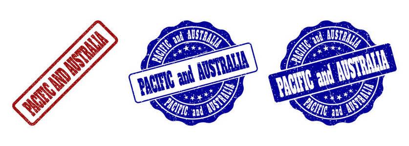 太平洋和澳大利亚的邮票密封件图片