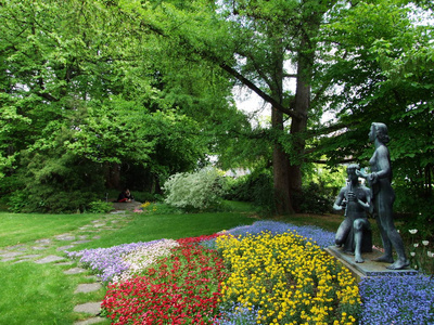 公园由奥古斯丁修道院克鲁塞林或克鲁兹林根修道院瑞士瑟尔高州