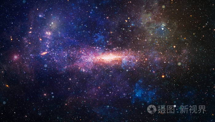 星云和宇宙中开放的星团美丽的星云恒星和星系这幅图像的元素由美国