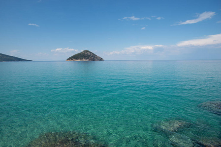 希腊美丽的夏季海景