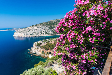 希腊美丽的夏季海景