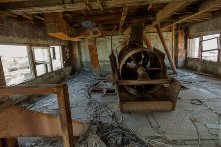  Ventilation in interest of ruins of destroyed administrative bu