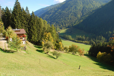 Ultimo, South Tyrol, Italy. The Ulten Valley  is a 40 km long m