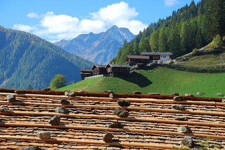 Ultimo, South Tyrol, Italy. The Ulten Valley  is a 40 km long m