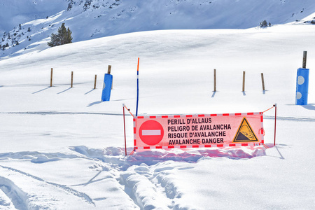 The danger of an avalanche34
