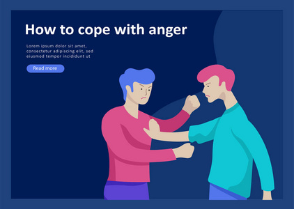 心理心理问题抑郁恐慌发作偏执愤怒控制关系家庭冲突压力和误解团体心理治疗的登陆页模板集