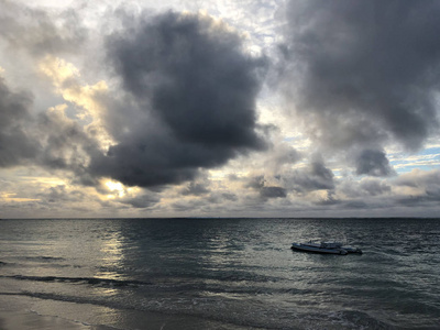 莫里特斯酒店的海滩景观