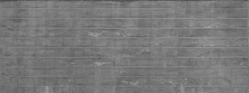 粗糙的灰色混凝土水泥条纹墙或地板图案表面纹理。 为设计装饰背景而封闭外部材料
