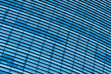 美丽的商务办公大楼摩天大楼，带有窗户玻璃纹理的背景