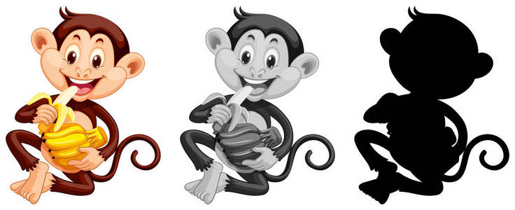 猴子摘香蕉问题_猴子摘香蕉简笔画_猴子摘香蕉