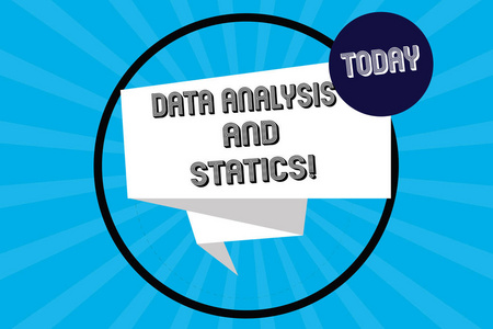 手写文本数据分析和静态。概念意义图表图形分析统计信息折叠3d 丝带内圆环环半色调阳光爆发照片