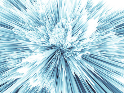 动态项目径向纹理爆炸的浅蓝色背景