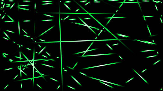 抽象矢量插图背景光线。绿色