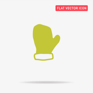 s glove icon. Vector concept illustration for design.