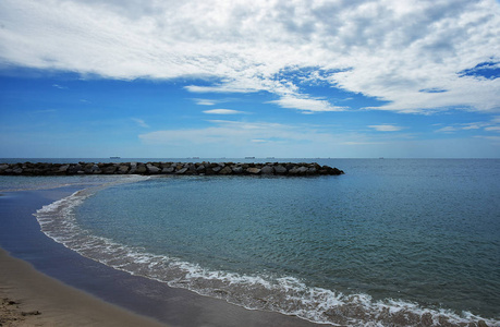 海景和蓝天美景