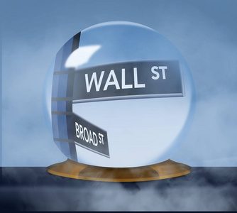 s crystal ball in this image about the stock market. This is an 