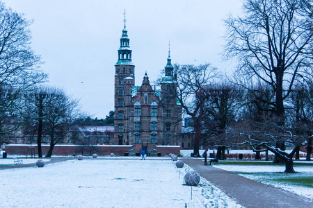 丹麦哥本哈根的罗森堡城堡图片