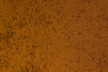抽象的旧橙色粗糙的金属表面纹理，用作背景。