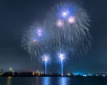 瑞典哥德堡歌剧院新年前夜烟火