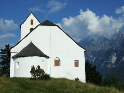 瑞士圣加伦州贝尔希斯村的卡佩尔圣乔尔根圣乔治或桑克特豪尔赫