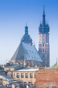 s Basilica on Main Square. Poland. Europe.