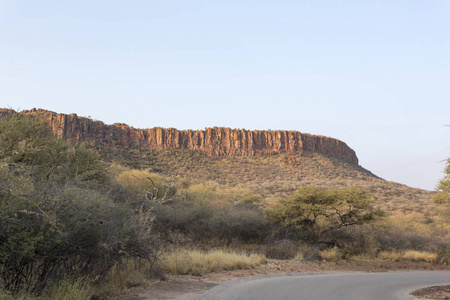 南非纳米比亚水堡高原景观