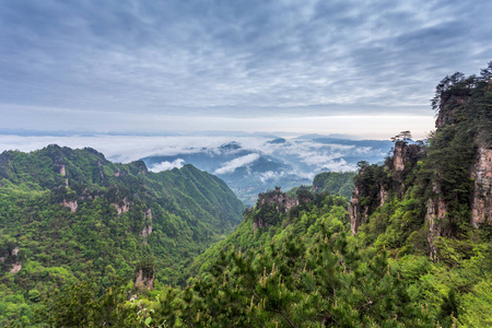 中国张家界阿凡达山